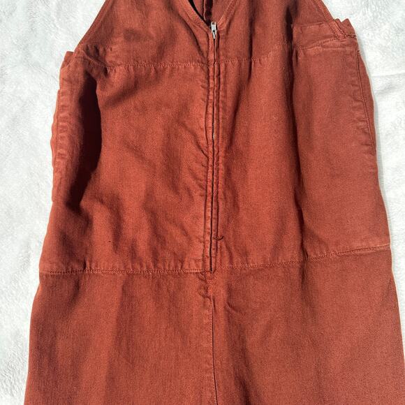 Rachel Comey Buxton Sleeveless Zip Front Jumpsuit Mahogany Cotton Size 2 NWT - Picture 13 of 16
